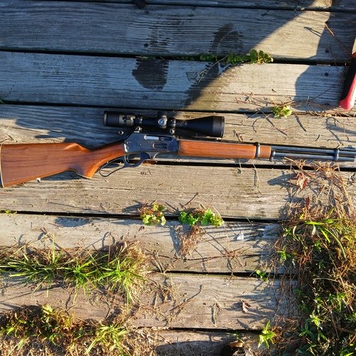JM Marlin 30-30 with cross  bolt safety 1985