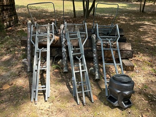 Deer stands and feeders