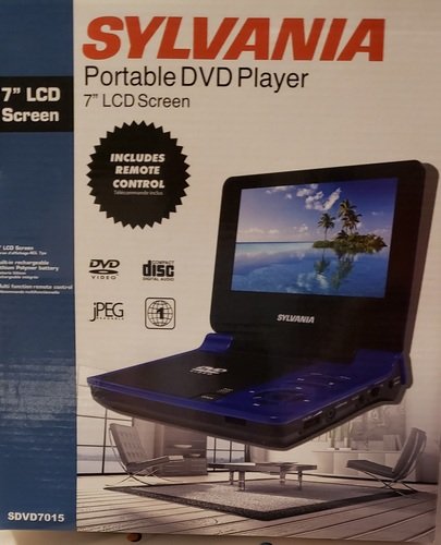 PORTABLE DVD PLAYER WITH CARRYING CASE