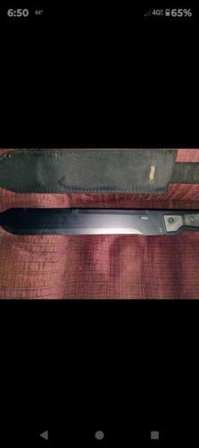 Walther Arms MachTac 3 Machete, Brand New!