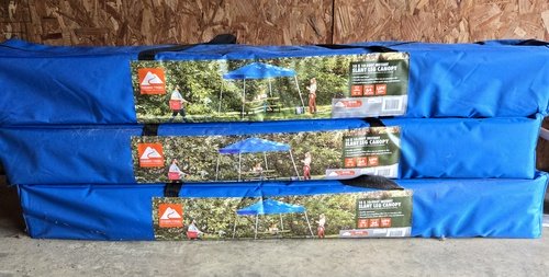 3 BRAND NEW OZARK TRAIL 10X10 CANOPY!