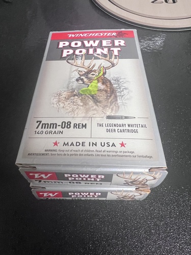 Winchester 7mm 08 140 grain bullets