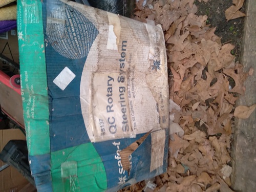 Rack and steering for boat