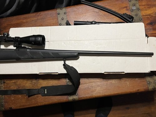 Savage 112 .300 magnum with scope 