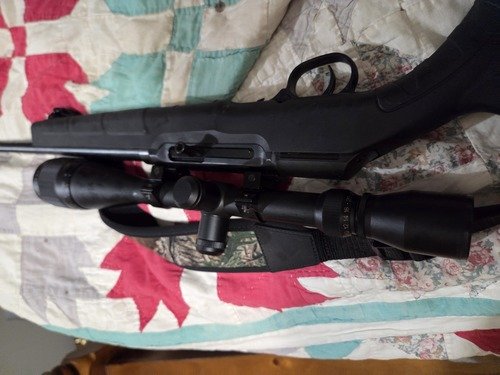Savage A22, 22lr with a Blazer 8x32x44 scooe and 675 rds of ammoand 