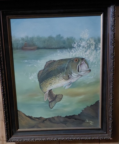 Donnell Bass Painting