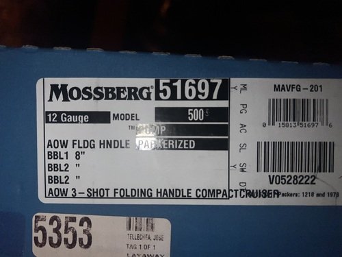 Mossberg Cruiser Compact AOW