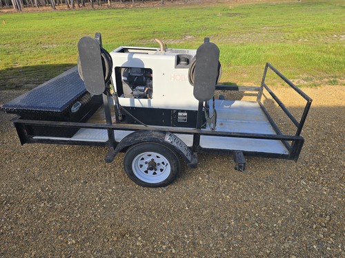 Hobart Champion 10k welding machine trailer