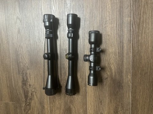 Rifle scopes