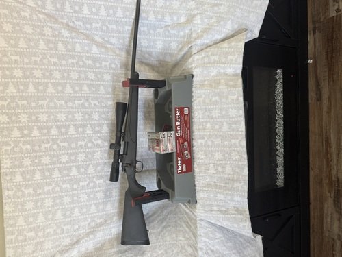 Remington 700 243 ADL…Nikon 4x12x40 Ballistic Circle Scope Ammo