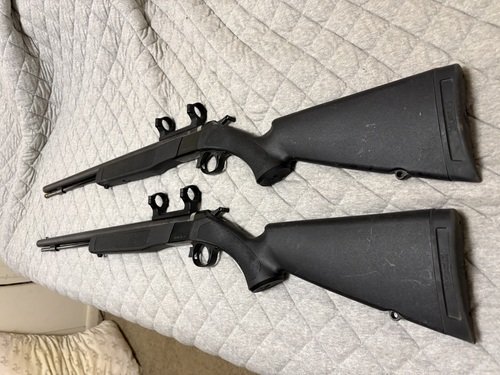 CVA Wolf 50 caliber muzzleloaders 
