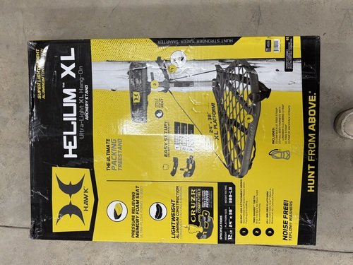 Hawk Helium XL lock on with Muddy climbing sticks