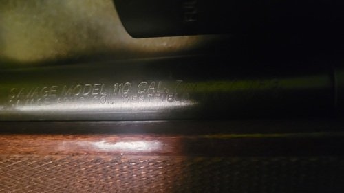 Savage mod. 110 .7mm mag./Mossberg Patriot Camo 30-06