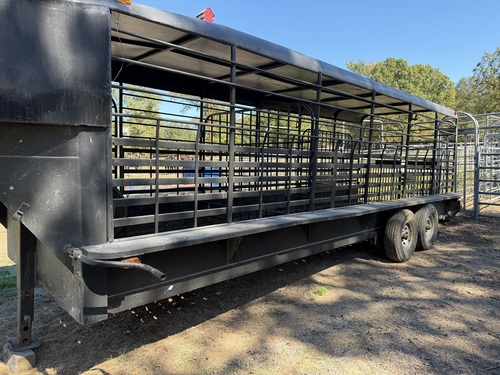 24’ stock trailer