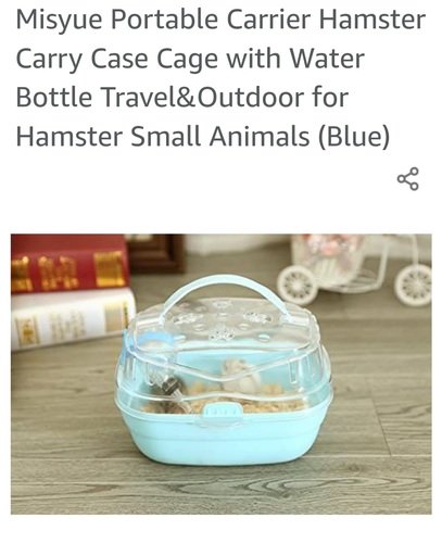 SMALL CARRIER & WATER & FEED BOWL