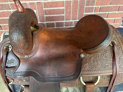 Larry Coats Cutting  Saddle
