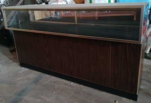 Display cases and glass shelves