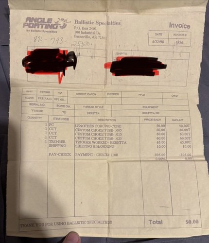 Beretta 390 silver mallard 12 gauge (text preferred)