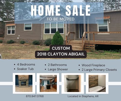 Mobile Home (To Be Moved)