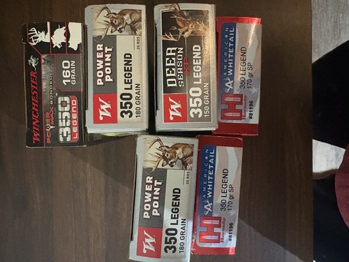 Want to trade 350 legend ammo