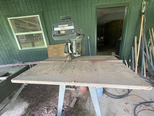10” Craftsman Radial Arm Saw