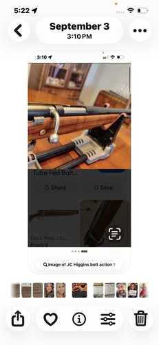 JC Higgins bolt action shotgun $100 cash no trades
