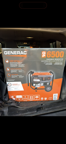 6500 Generac generator 