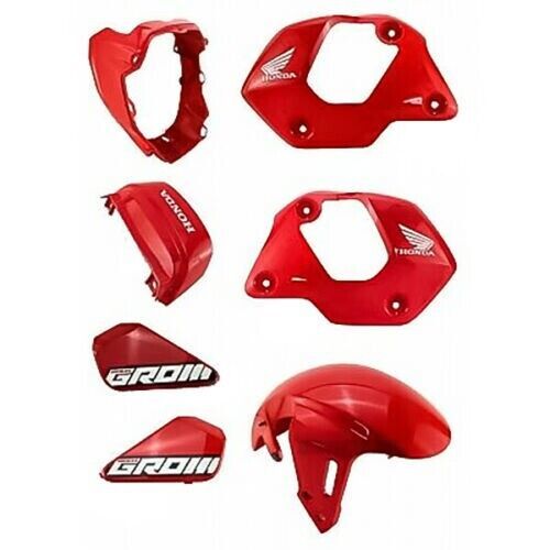 CHANGE THE COLOR OF YOUR GROM - HONDA RED OEM 21-23 7PC BODY PANELS  5/25