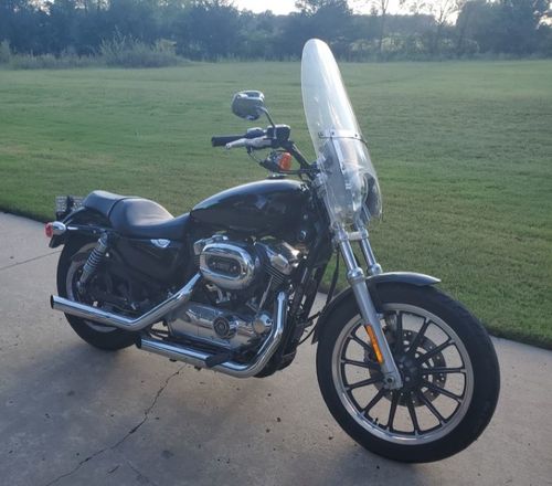 2009 Black Harley Davidson 1200 XL Sportster Low   12/7