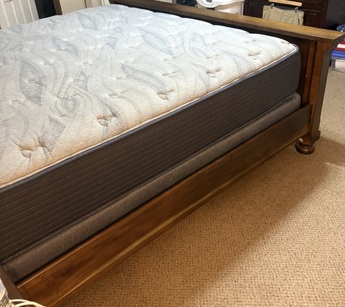 Like New King Size Bed from Ashley Furniture