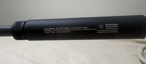 TRADE Ruger American Predator 22.250