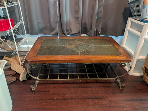 Very cool coffee table. 