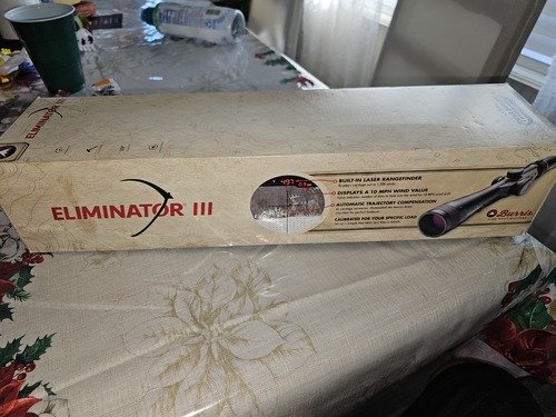 Burris Eliminator III 4X16x50