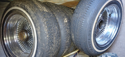 100 spoke rims and tires