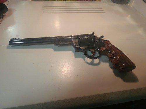 Special ordered Smith and wesson model 29-3 44 magnum with a 83/8 barrel. 