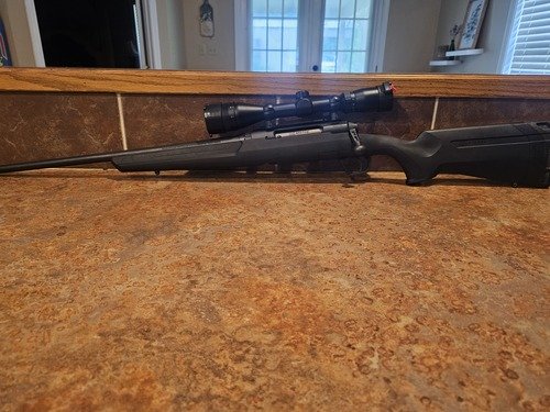 Savage axis 308 LH with new bushnell trophy xlt 4x12x40 scope