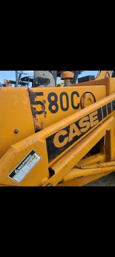 580C case backhoe 