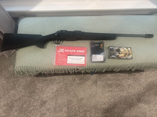 Savage 110 trail hunter lite