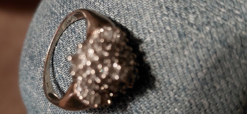 10k Diamond Dinner Ring