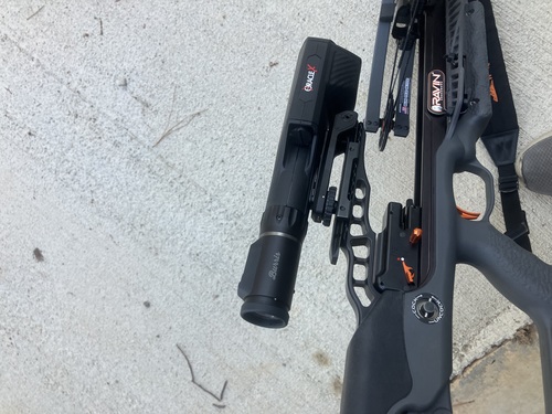 Burris rangefinder crossbow scope.  .