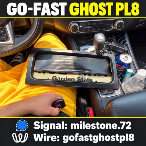 Buy Active License Plate Cover for Front and Rear Plates