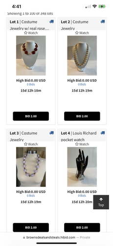 Jewelry and watches 
