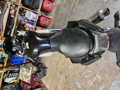 2012 Hyosung 250 motorcycle 