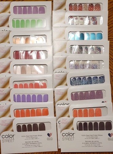 18 BRAND NEW COLOR STREET NAILS!