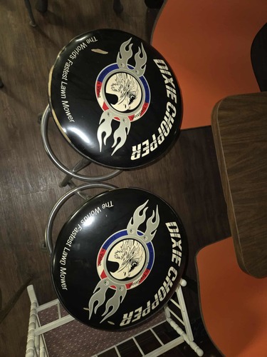 2- Dixie Chopper Stools