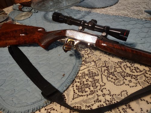 1957 Vintage FN Browning Model SA-22 / ATD-22 Semi-Auto Take-Down .22 LR Rifle 