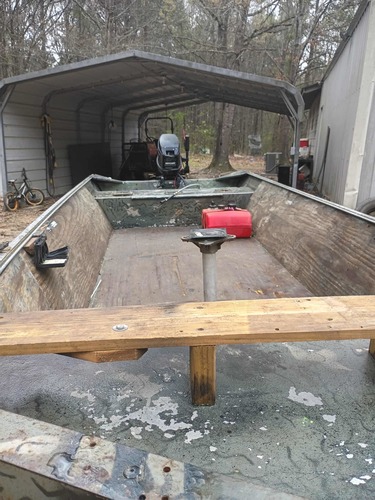 1548 dura craft boat 25 horse Mercury motor stainless steel prop new tires New bearing  new spindles