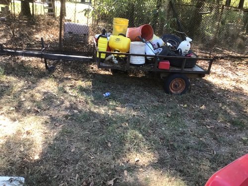 4x8 flatbed trailer 