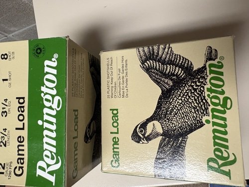 5 boxes Remington 12 guage game load