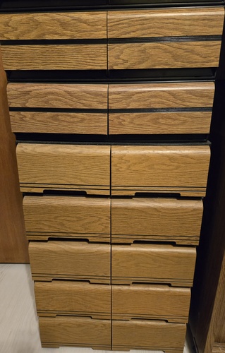 17 VHS CABINETS FULL OF VHS MOVIES!